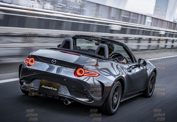 AutoExe ND-07 Styling Kit Rear Side Cowl Set Machine Gray Premium